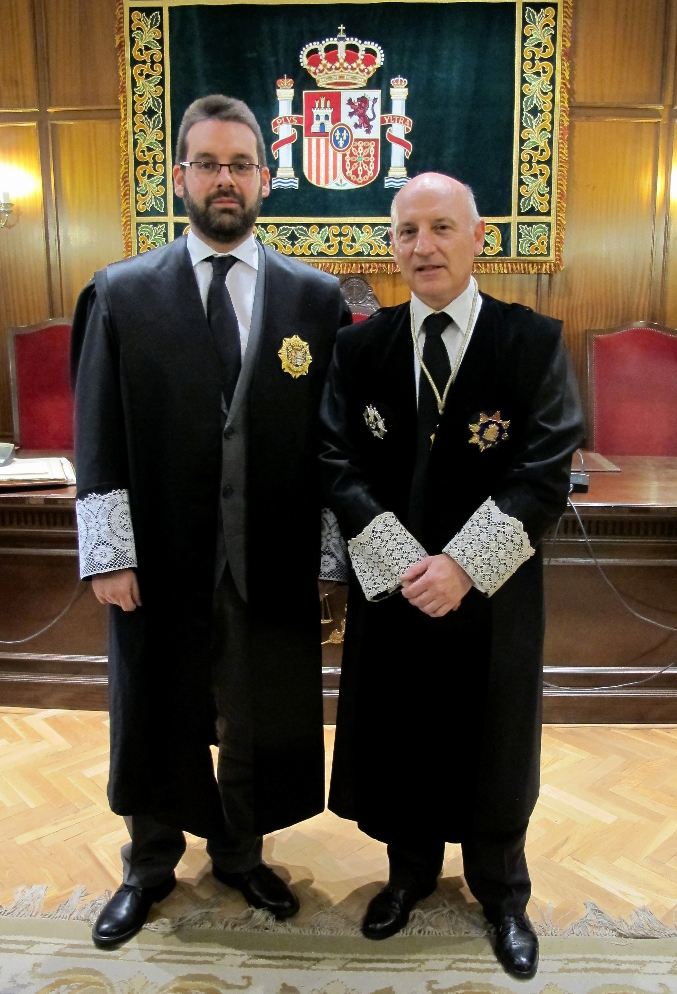 Acto de Juramento de ascenso a la categoría de magistrado